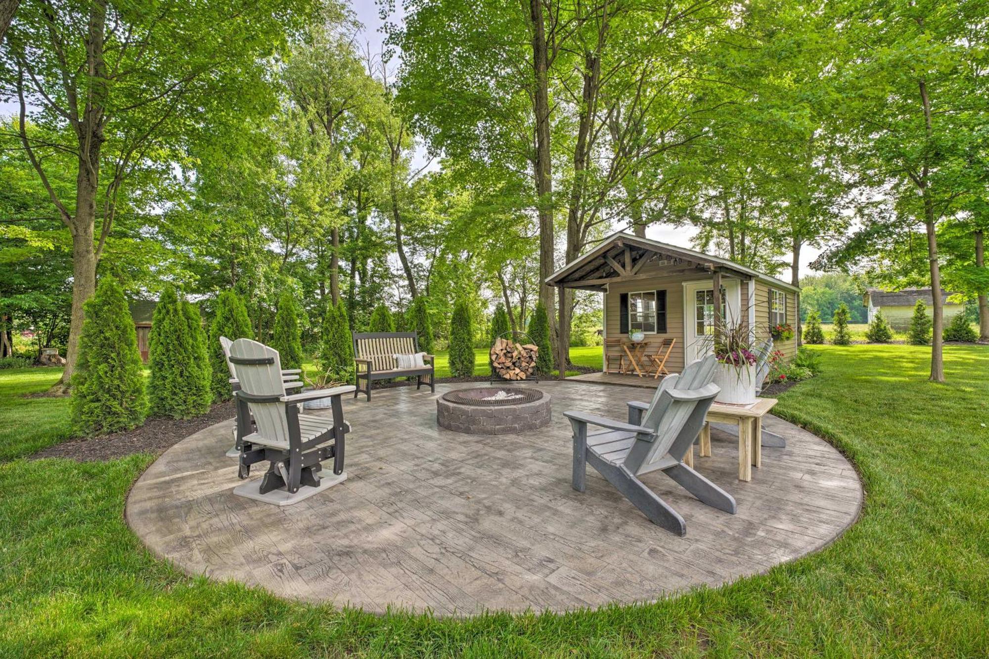 Shipshewana Guest House With Fire Pit! Zewnętrze zdjęcie